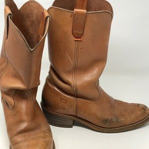 Levis Orange Tab Vintage Cowboy Boots 